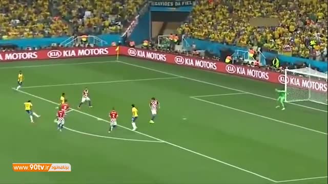 اولین گل نیمار و مسی و رونالدو در مسابقات جام جهانی
