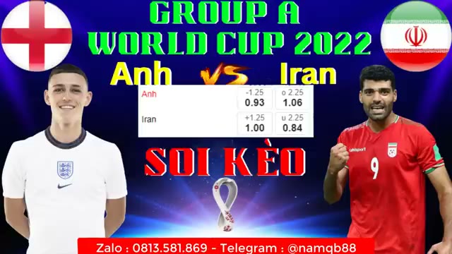 تحلیل و پیش‌بینی بازی Anh vs Iran در مسابقات World Cup 2022