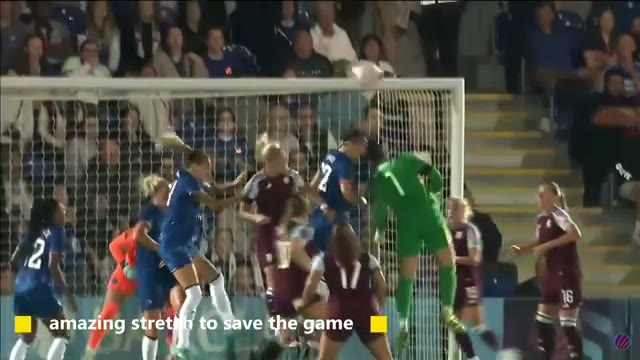 بهترین لحظات و مهارتهای دروازهبانی Hannah Hampton در فصل 2024-2025 Chelsea