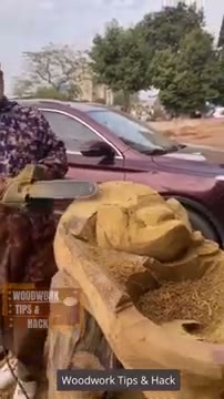 آموزش ساخت مجسمه چوبی پادشاه قورباغه با تکنیک‌های خلاقانه نجاری