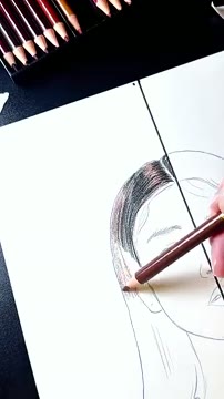 مقایسه نقاشی شخصیت CAMI در ۱ ساعت در برابر ۱۰ ساعت کار