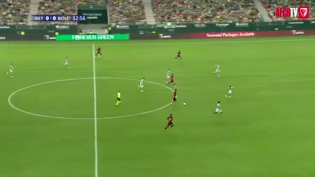 خلاصه بازی پرحاشیه AFC Bournemouth و Real Betis با اخراج دو بازیکن