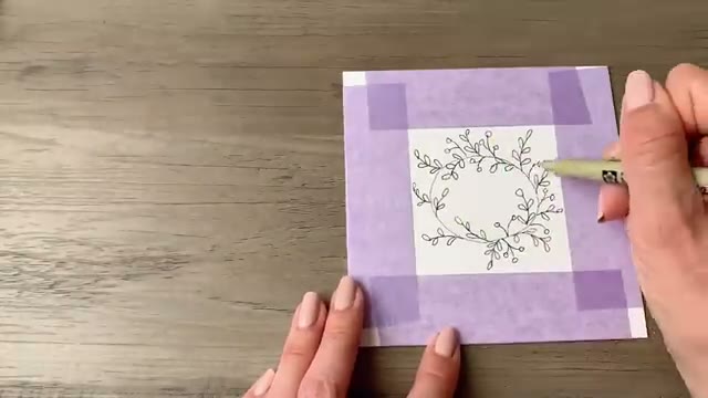 آموزش ساخت ۱۲ کارت پستال کریسمس با آبرنگ و رواننویس