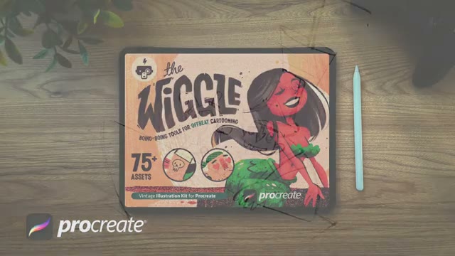 آموزش صفر تا صد طراحی کاراکتر کارتونی در Procreate با متد هفت مرحله‌ای