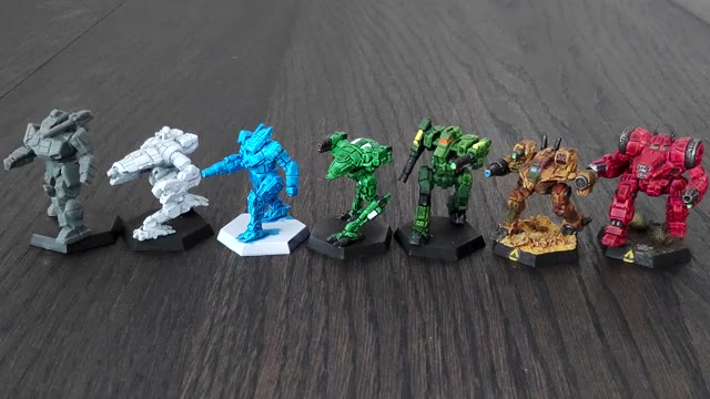 آموزش سریع رنگ‌آمیزی مینیاتورهای BattleTech برای مبتدیان