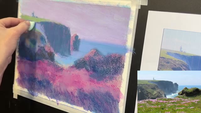 آموزش ۵ تکنیک ساده برای نقاشی به سبک امپرسیونیسم با پاستل