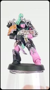 آموزش گام‌به‌گام رنگ‌آمیزی مینیاتورهای Emperors Children در Warhammer 40k