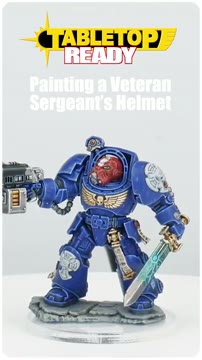 آموزش گام‌به‌گام رنگ‌آمیزی کلاه‌خود Space Marine در بازی Warhammer 40,000