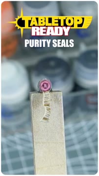 آموزش گام‌به‌گام نقاشی Purity Seals در بازی Warhammer 40000