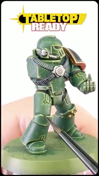 آموزش گام‌به‌گام رنگ‌آمیزی مینیاتورهای Horus Heresy Salamanders