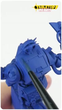 آموزش گام‌به‌گام رنگ‌آمیزی زره Librarian در بازی Warhammer 40k