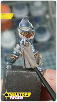آموزش گام‌به‌گام رنگ‌آمیزی لباس Grey Knights در Warhammer 40,000