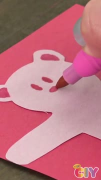 آموزش ساخت کارت تبریک ولنتاین با محصولات Crayola