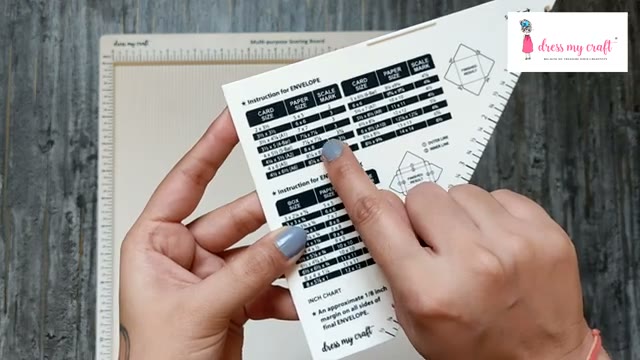 آموزش کار با ابزار خط‌کش مثلثی Scoring Board برای ساخت کاردستی