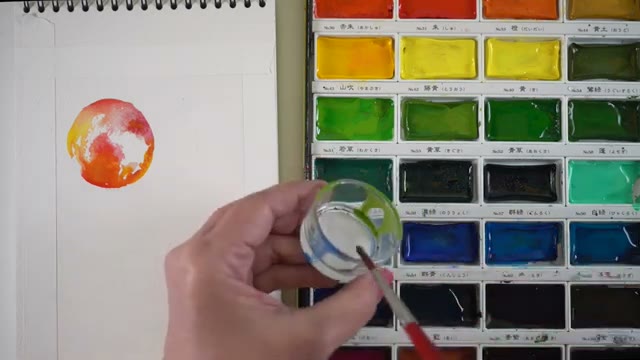 آموزش ساده و سریع نقاشی تزیینات کریسمس با آبرنگ