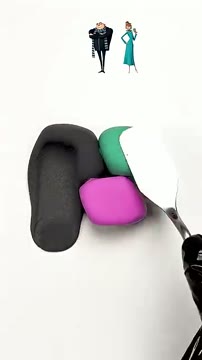 آموزش ترکیب رنگ‌ها برای نقاشی؛ چالش حدس رنگ نهایی با تکنیک ASMR