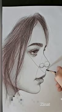 آموزش طراحی چهره و بینی با مداد؛ طراحی واقع‌گرایانه مرحله به مرحله