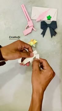 آموزش ساخت ستاره سه بعدی کاغذی به روش ساده و سریع
