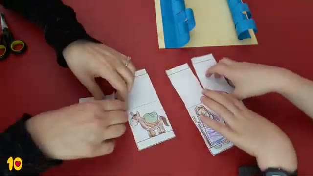 آموزش ساخت کاردستی عبور از دریای سرخ برای کودکان به مناسبت عید پسح