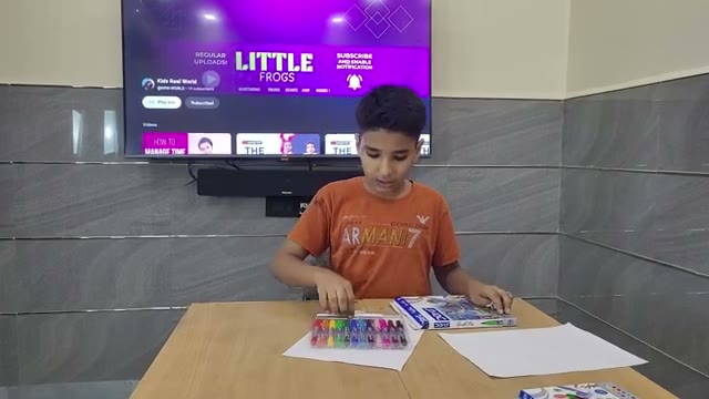 چالش نقاشی پروانه؛ رقابت جذاب خواهر و برادری برای کودکان