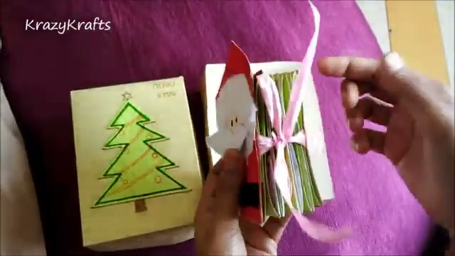 آموزش ساخت کارت تبریک کریسمس دست‌ساز با طرح بابانوئل برای کودکان