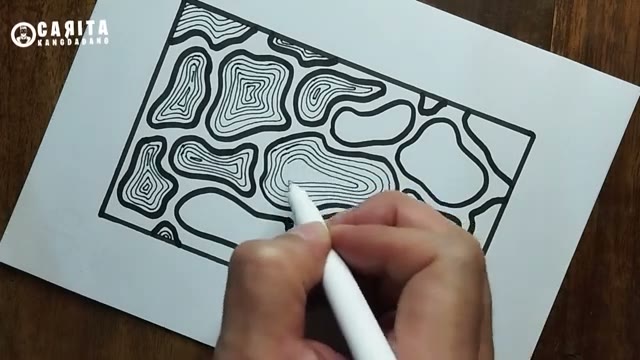 آموزش نقاشی ساده برای آرامش ذهن و کنترل احساسات با تکنیک Doodle Art
