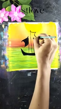 آموزش نقاشی آسان طبیعت برای مبتدیها؛ خلق یک منظره زیبا