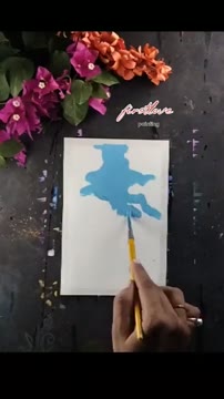 آموزش نقاشی آسان منظره و آسمان برای مبتدیها با تکنیکهای ساده