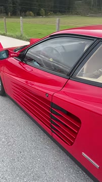 Ferrari Testarossa POV | The Sound and Feel of an 80s Supercar