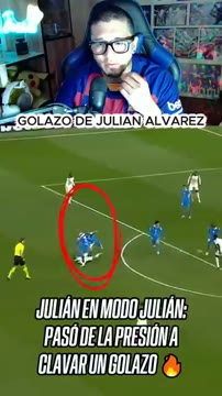 گل تماشایی Julian Alvarez در مسابقات Champions League