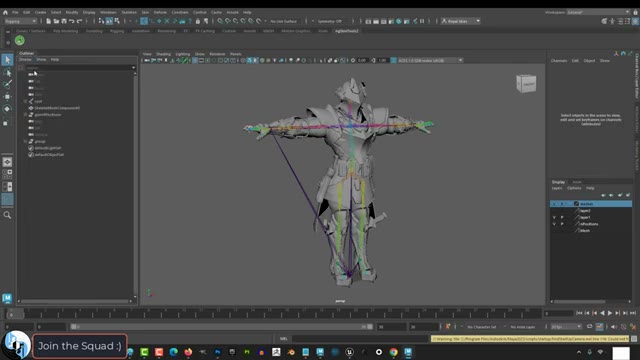 آموزش رفع خطای Unable To Find Bind-Pose در نرمافزار Maya
