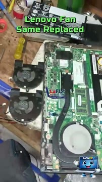 آموزش تعویض فن Lenovo IP و نکات کلیدی تعمیرات تخصصی لپتاپ