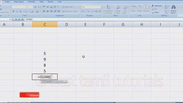 آموزش رفع خطای SUM Formula در Excel به زبان ساده