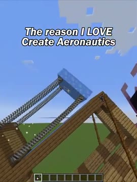 چرا ماد Create Aeronautics در بازی Minecraft اینقدر جذاب و هیجان‌انگیز است؟