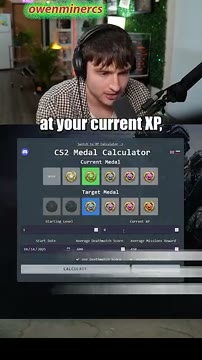 محاسبه زمان مورد نیاز برای دریافت Service Medal در بازی CS2