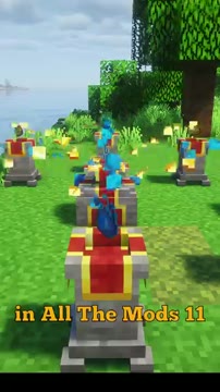 آموزش تولید خودکار سنگ معدن در ماینکرفت با مادپک All The Mods 11