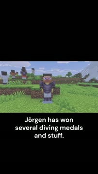 شیرجه زدن از بالای کوه در بازی Minecraft؛ یک تجربه هیجان‌انگیز