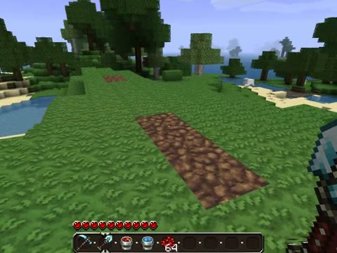 آموزش ساخت فارم آبسیدین بینهایت در بازی Minecraft