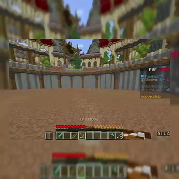 دوئل هیجان‌انگیز و عجیب با تبر در بازی Minecraft