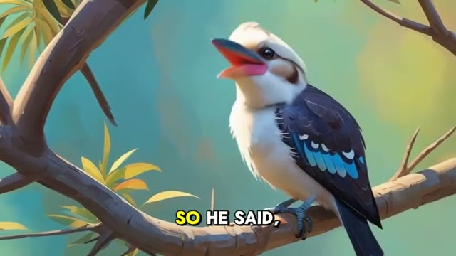 داستان خندهدارترین پرنده استرالیا؛ ماجرای جالب Kookaburra و دختر کوچک